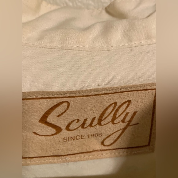 Scully Button Tunic Tux Front Size Large - Picture 5 of 10